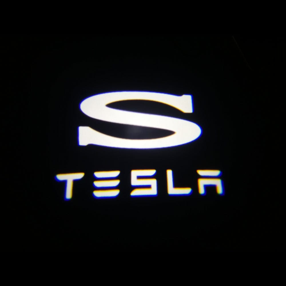 Tesla Model S Premium Door Puddle Lights Various Designs 2021-2026