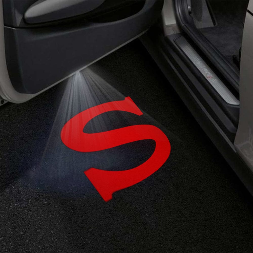 Tesla Model S Premium Door Puddle Lights Various Designs 2021-2026