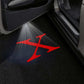 Tesla Model X Premium Door Puddle Lights Various Designs 2022-2026