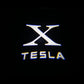 Tesla Model X Premium Door Puddle Lights Various Designs 2016–2021
