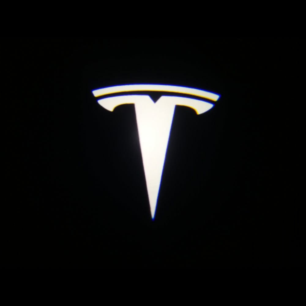 Tesla Model X Premium Door Puddle Lights Various Designs 2016–2021