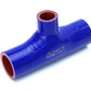 HPS Performance Products HPS 2-3/4" Silicone T Hose Coupler Adapter with 1" Branch, High Temp 4-ply Reinforced