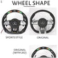 Mercedes-Benz 2020+ AMG Performance Style Customizable Steering Wheel (Fits 2010+ All Models)