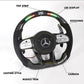Mercedes-Benz 2020+ AMG Performance Style Customizable Steering Wheel (Fits 2010+ All Models)