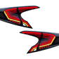 Toyota CHR / C-HR Smoked Full LED Tail Lights (2018-2020)