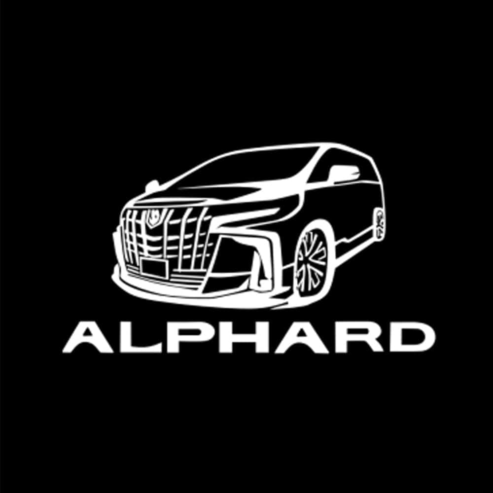 Toyota ALPHARD 3rd/4th Gen Premium Door Puddle Lights Various Designs 2015-2026