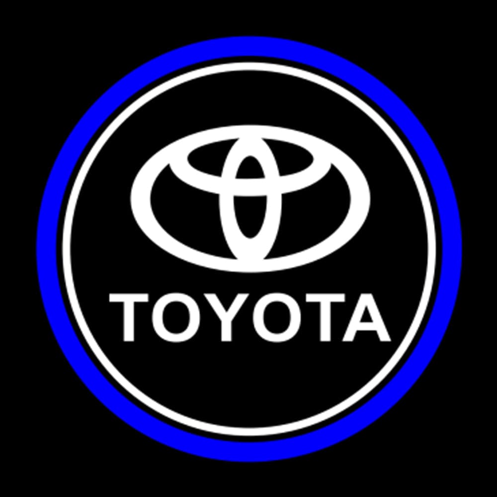 Toyota Belta XP90 Door Stick On Puddle Lights Various Designs 2006-2016