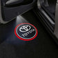 Toyota C-HR Door Stick On Puddle Lights Various Designs 2016–2026