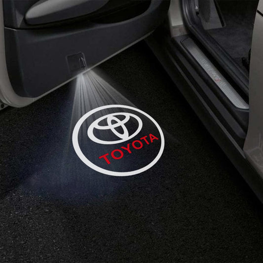 Toyota Corolla 9th Gen E120 Door Stick On Puddle Lights Various Designs 2003-2008