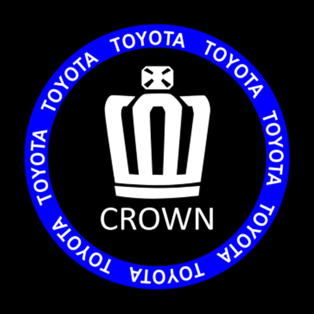 Toyota Crown 12th/13th/14th Gen Premium Door Puddle Lights Various Designs 2003–2017