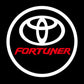 Toyota Fortuner 2nd Gen Premium Door Puddle Lights Various Designs 2015-2017