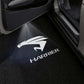 Toyota Harrier 3rd/4th Gen Premium Door Puddle Lights Various Designs 2014-2026
