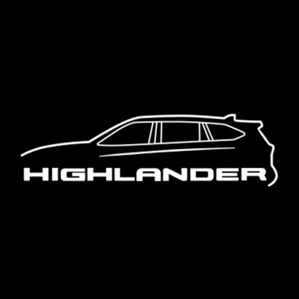 Toyota Grand Highlander Premium Door Puddle Lights Various Designs 2024-2026