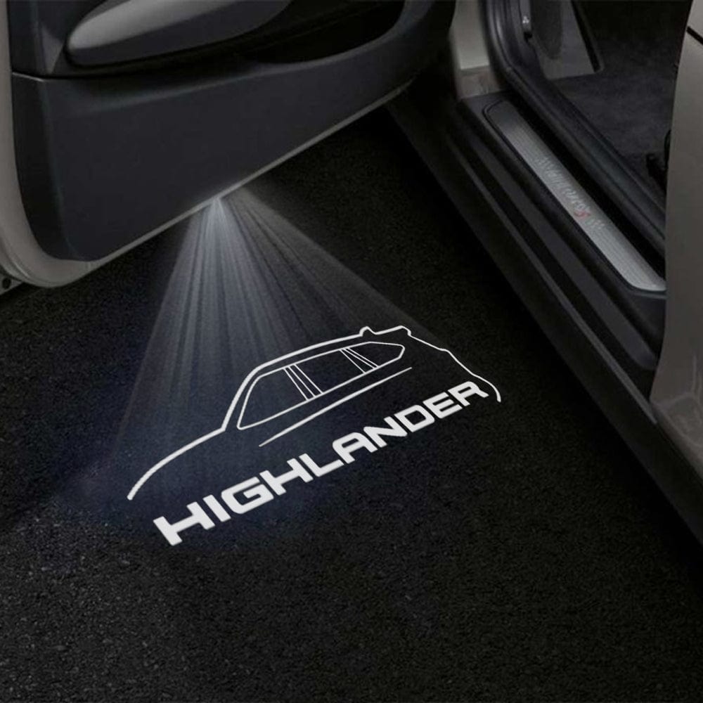 Toyota Kluger Premium Door Puddle Lights Various Designs 2008-2026