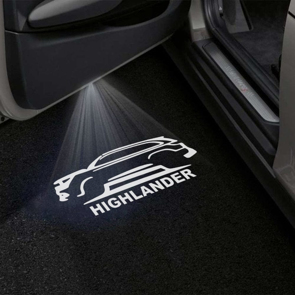 Toyota Highlander Premium Door Puddle Lights Various Designs 2008-2026