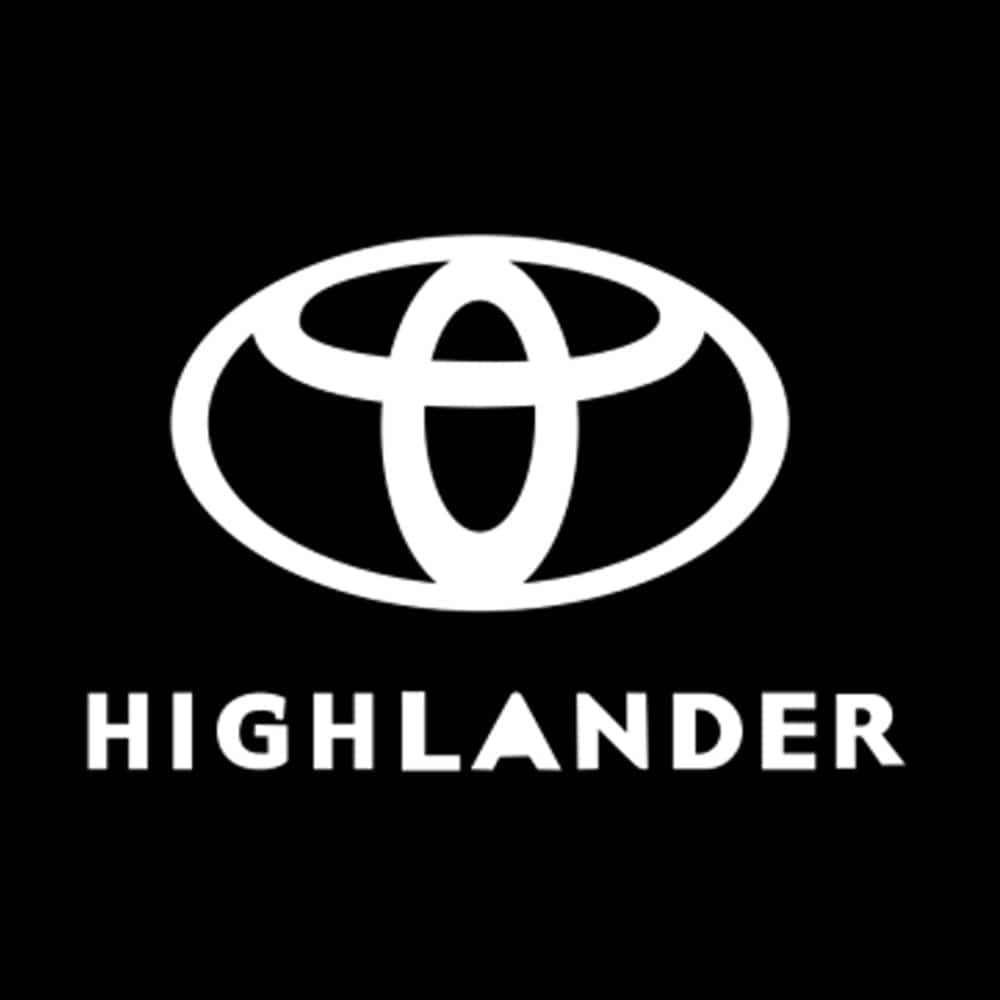 Toyota Kluger Premium Door Puddle Lights Various Designs 2008-2026
