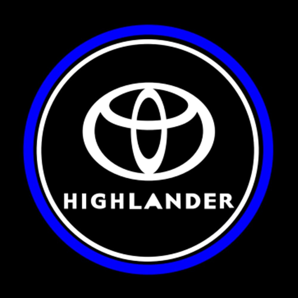 Toyota Grand Highlander Premium Door Puddle Lights Various Designs 2024-2026
