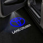 Toyota Land Cruiser J200/J300 Premium Door Puddle Lights Various Designs 2008-2026