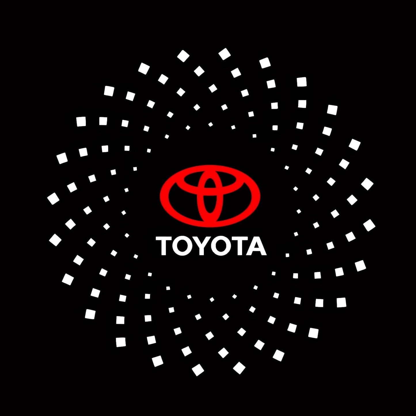 Toyota Prius 3rd/4th/5th Gen Premium Door Puddle Lights Various Designs 2010-2026