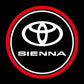 Toyota Sienna 3rd/4th Gen Premium Door Puddle Lights Various Designs 2011-2026