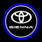 Toyota Sienna 3rd/4th Gen Premium Door Puddle Lights Various Designs 2011-2026