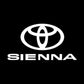 Toyota Sienna 3rd/4th Gen Premium Door Puddle Lights Various Designs 2011-2026