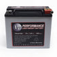 TR-B1500 15LBS AGM Lightweight Battery Street Use, Race Use, Track Use Universal Fit with Battery Tender (Optional)