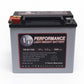 TR-B1700 17LBS AGM Lightweight Battery Street Use Race Use Track Use Universal Fit with Battery Tender (Optional)