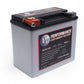 TR-B1700 17LBS AGM Lightweight Battery Street Use Race Use Track Use Universal Fit with Battery Tender (Optional)