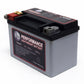TR-B600 6LBS AGM Lightweight Battery Street Use Race Use Track Use Universal Fit with Battery Tender (Optional)