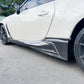 JDMuscle [22+ BRZ/GR86] Spec TR Carbon Fiber Side Skirts