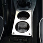 Stainless Steel Center Console Cup Holder Ash Tray Delete for 1989-1997 Mazda MX-5 Miata MK1