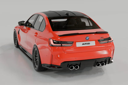 TREVORA G80 M3 Carbon Fiber PR-1 Rear Trunk Spoiler