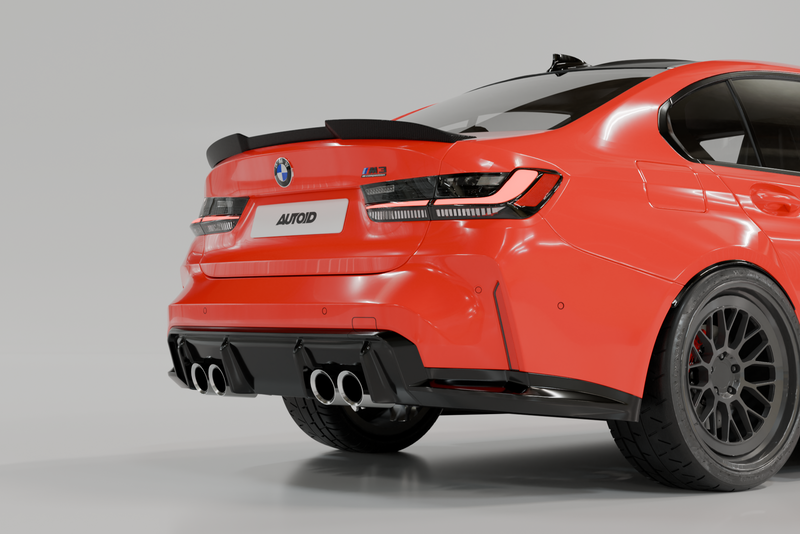 TREVORA G80 M3 Carbon Fiber PR-1 Rear Trunk Spoiler