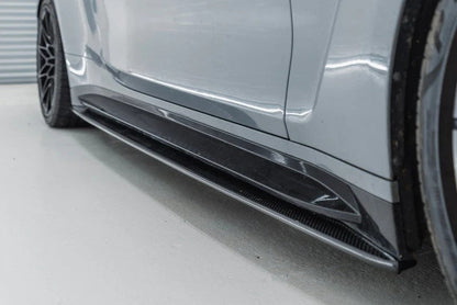 TREVORA G82 / G83 M4 Pre-Preg Carbon Fiber PR-1 Side Skirts
