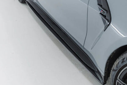 TREVORA G82 / G83 M4 Pre-Preg Carbon Fiber PR-1 Side Skirts