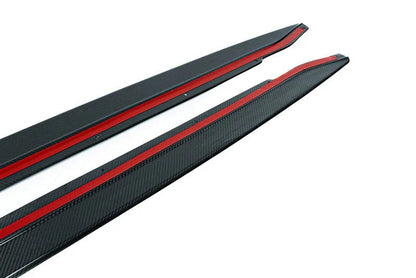 TREVORA G82 / G83 M4 Pre-Preg Carbon Fiber PR-1 Side Skirts
