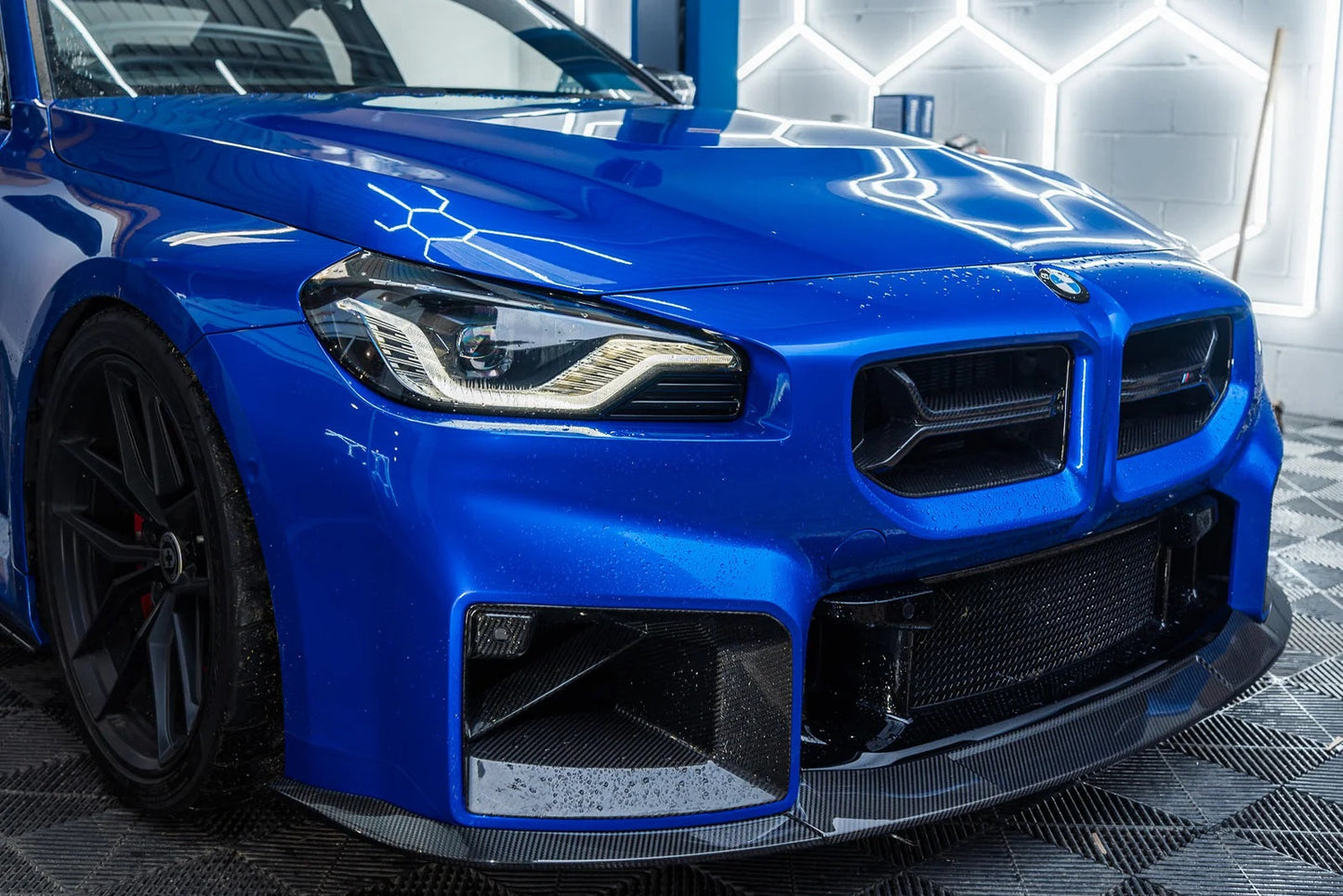 TREVORA G87 M2 TR87 Carbon Flat Front Splitter