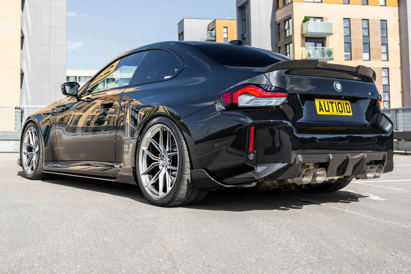 TREVORA G87 M2 Carbon Rear Bumper Winglet Set