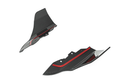 TREVORA G87 M2 Carbon Rear Bumper Winglet Set