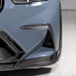 TREVORA G90 / G99 M5 Carbon Fiber PR-1 Front Duct Extension Trims