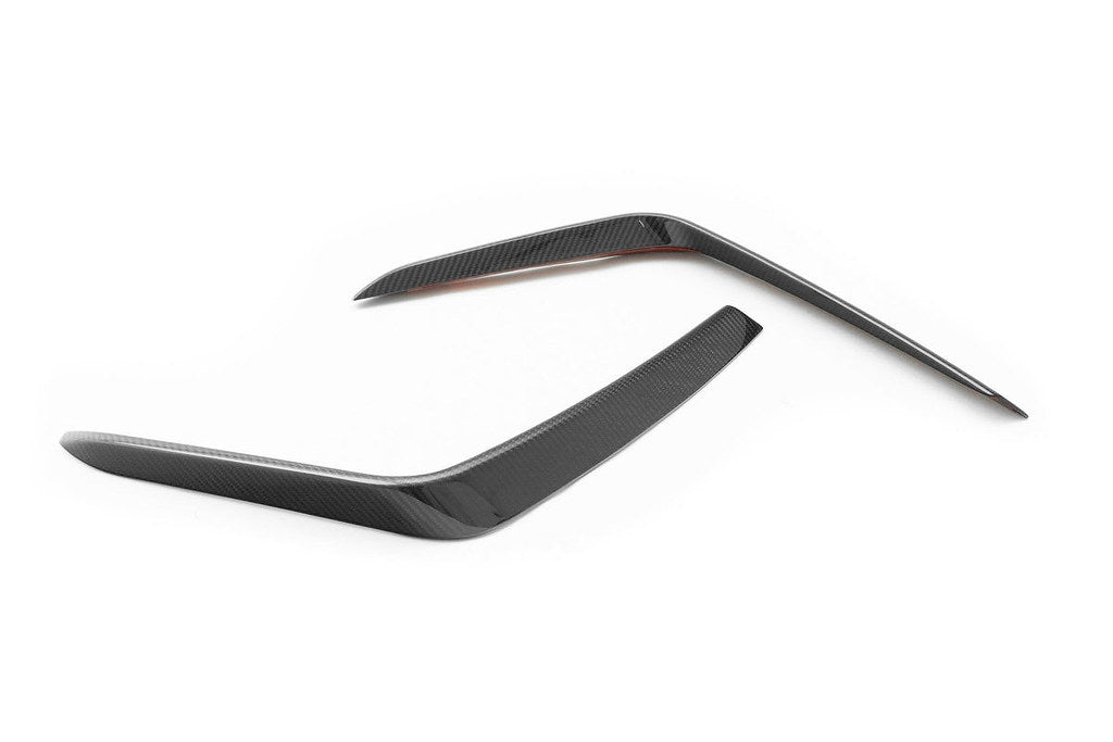TREVORA G90 / G99 M5 Carbon Fiber PR-1 Front Duct Extension Trims