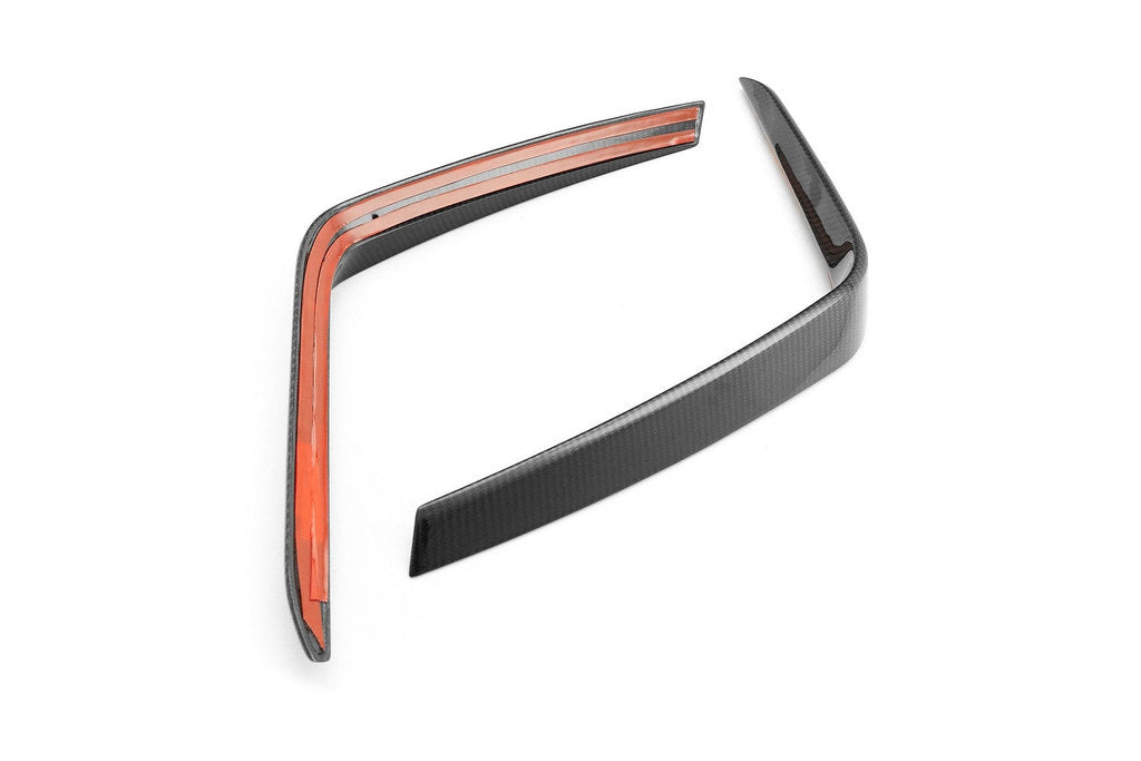 TREVORA G90 / G99 M5 Carbon Fiber PR-1 Front Duct Extension Trims