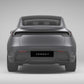 Trunk Tailgate Applique for Tesla Model Y Juniper - Real Dry Molded Carbon Fiber