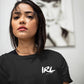 IRL BLACK T SHIRT