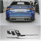 Prepreg Carbon Fiber FD Style Rear Diffuser for BMW G80 M3 G82 M4