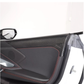 Carbon Fiber Interior Door Upper Panel Trim Cover for Chevrolet Corvette C8