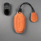Alcantara Key Fob Case for Tesla | 3 Colors | Suede Texture | Key Belt | Premium Stitching