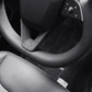 Alcantara Steering Wheel Panel for Model 3 Highland / Y Juniper | 2 Options