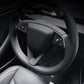 Alcantara Steering Wheel Panel for Model 3 Highland / Y Juniper | 2 Options